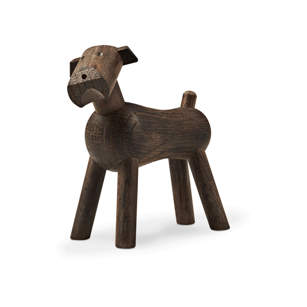 Tim the Terrier - Smoked Oak (des. Kay Bojesen, 1935)