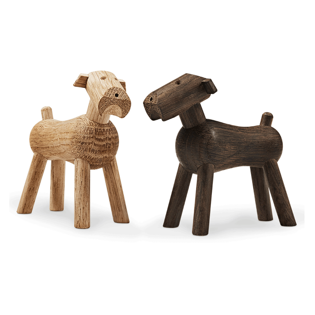 Tim the Terrier - Oak (des. Kay Bojesen, 1935)