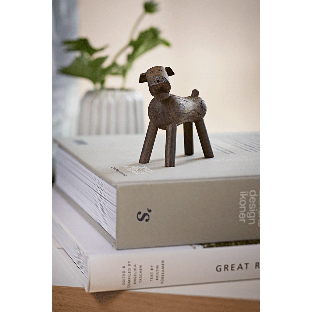 Tim the Terrier - Smoked Oak (des. Kay Bojesen, 1935)