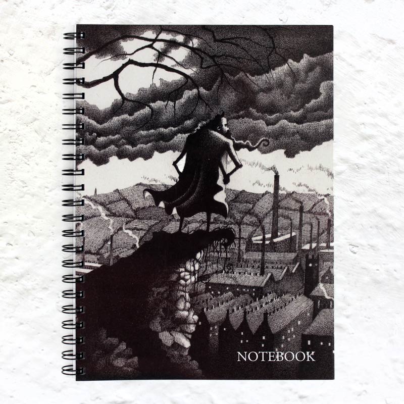 Titus Surveys A4 spiral notebook by Nick Tankard