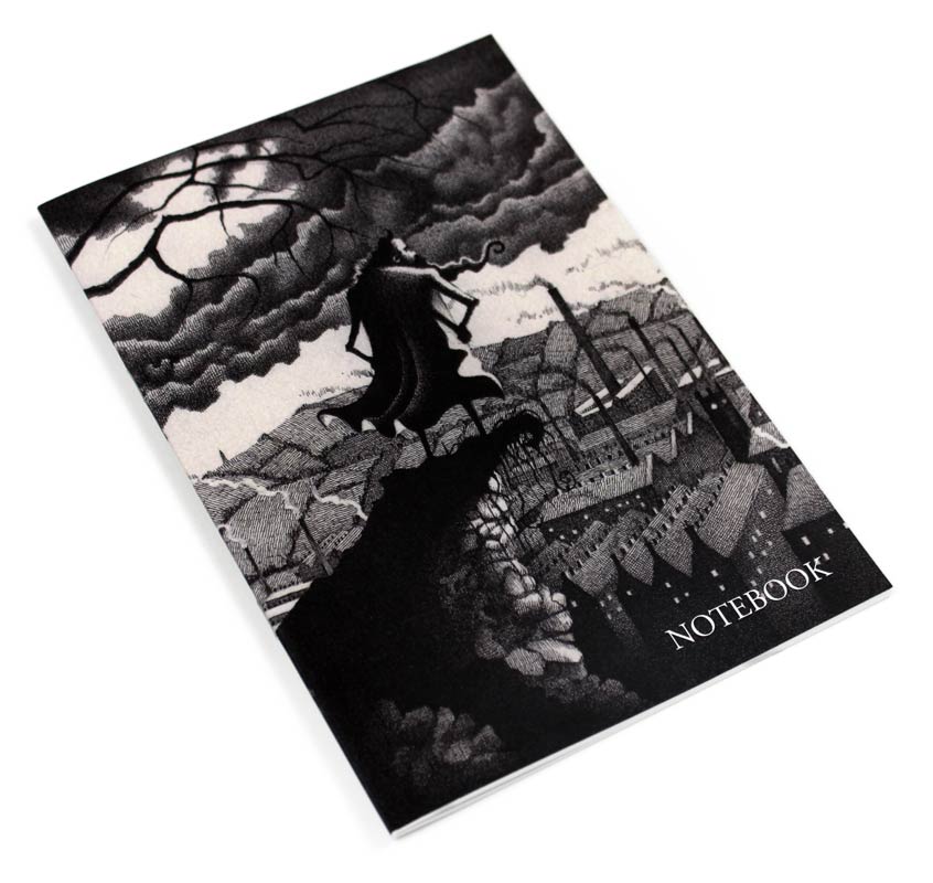 Titus Surveys A5 exercise book by Nick Tankard