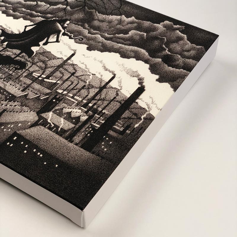 Titus Surveys Giclée Stretched Canvas Print, signed and titled on reverse by Nick Tankard