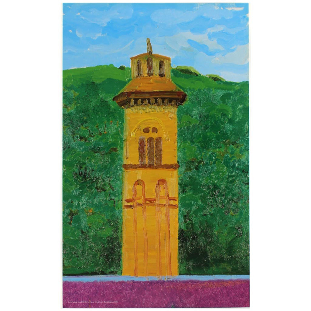 Tower, Saltaire Poster by David Hockney