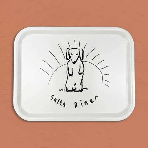 David Hockney Diner Dog Tray