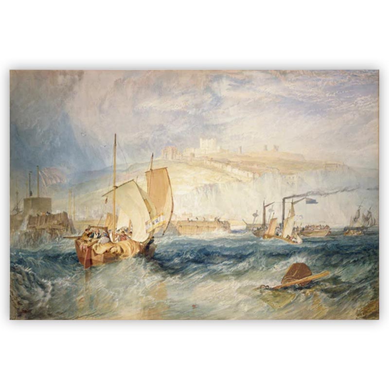 Dover Castle poster by J.M.W. Turner