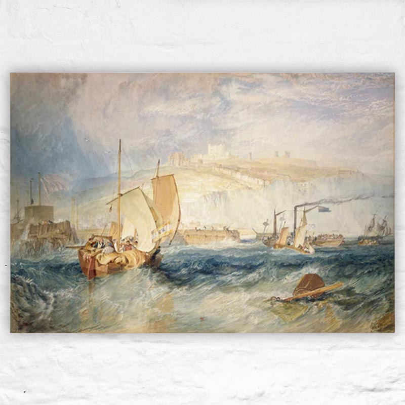 Dover Castle poster by J.M.W. Turner