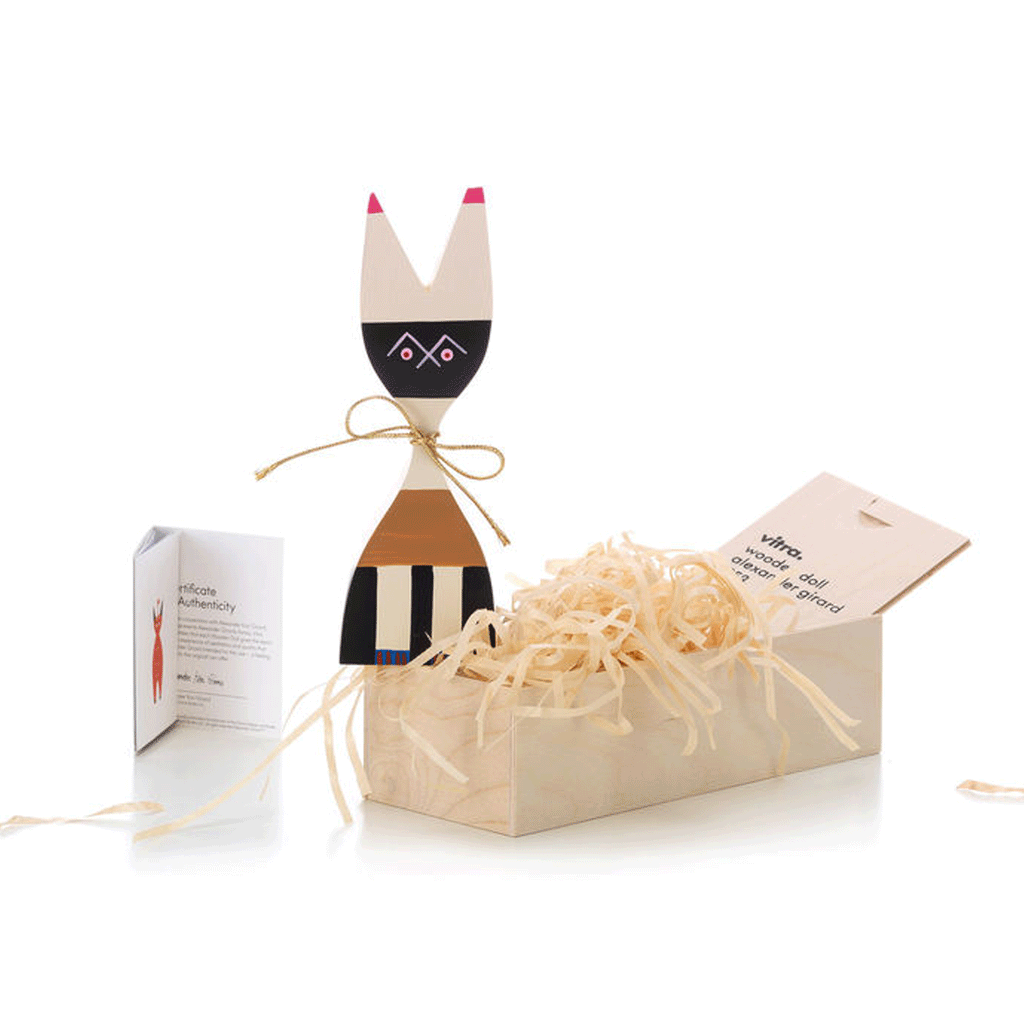 Wooden doll #9 des. Alexander Girard, 1952