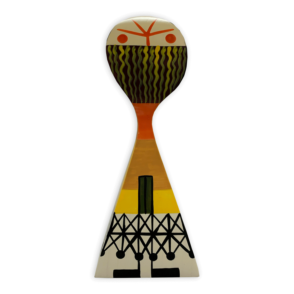 Wooden doll #13 des. Alexander Girard, 1952