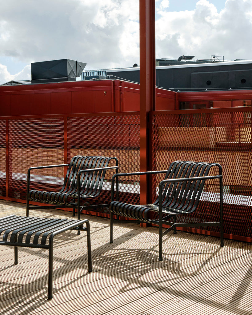 Palissade Low Lounge chair - Anthracite - des. Ronan & Erwan Bouroullec for Hay, 2016