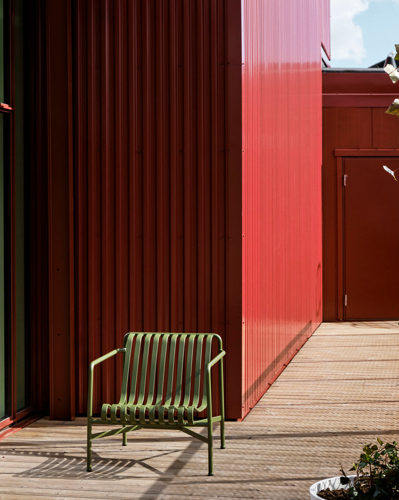 Palissade Low Lounge Chair - Olive - des. Ronan & Erwan Bouroullec for Hay, 2016