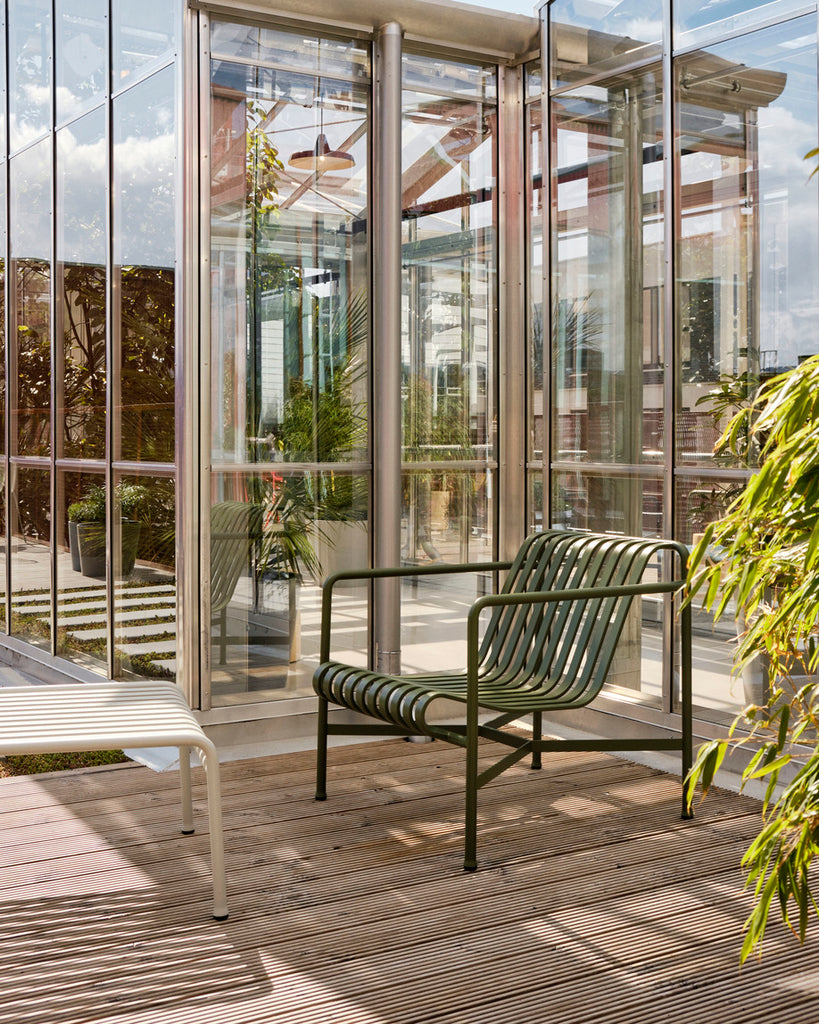 Palissade Low Lounge Chair - Olive - des. Ronan & Erwan Bouroullec for Hay, 2016