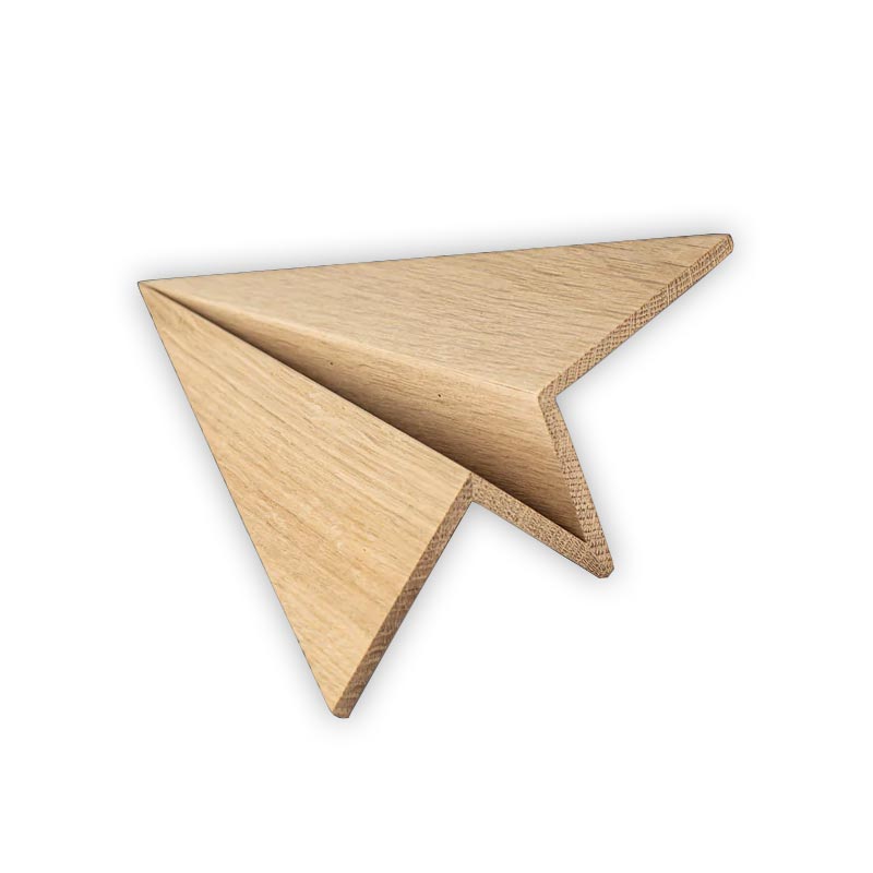 Maverick Wooden 'Paper' Plane by Boyhood – Large, Natural Oak