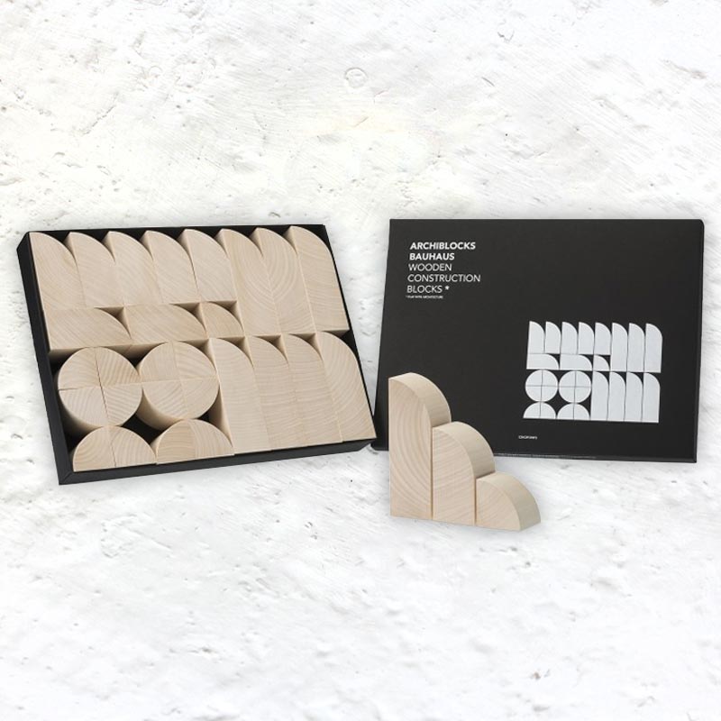 Archiblocks Bauhaus Wooden Blocks