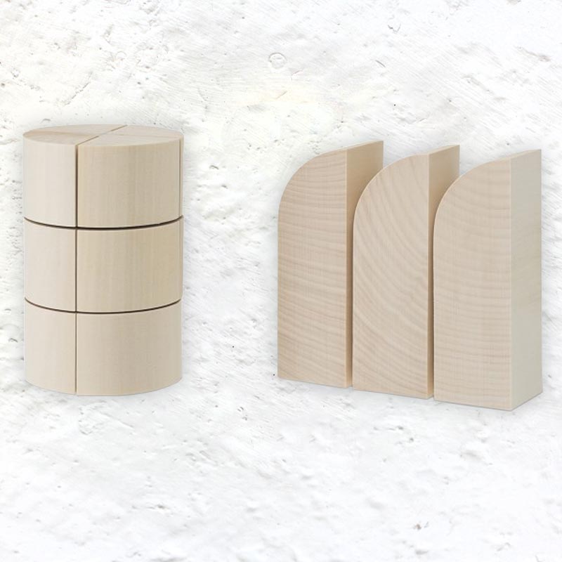 Archiblocks Bauhaus Wooden Blocks