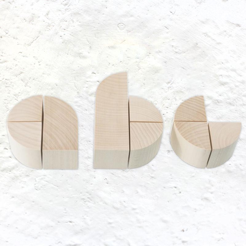 Archiblocks Bauhaus Wooden Blocks