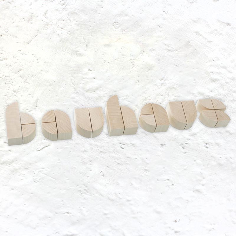 Archiblocks Bauhaus Wooden Blocks