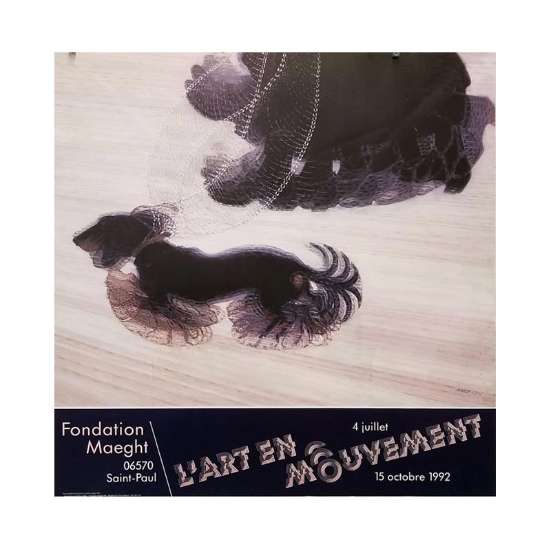 Dynamism of a Dog on a Leash, 1912 poster by Giacomo Balla