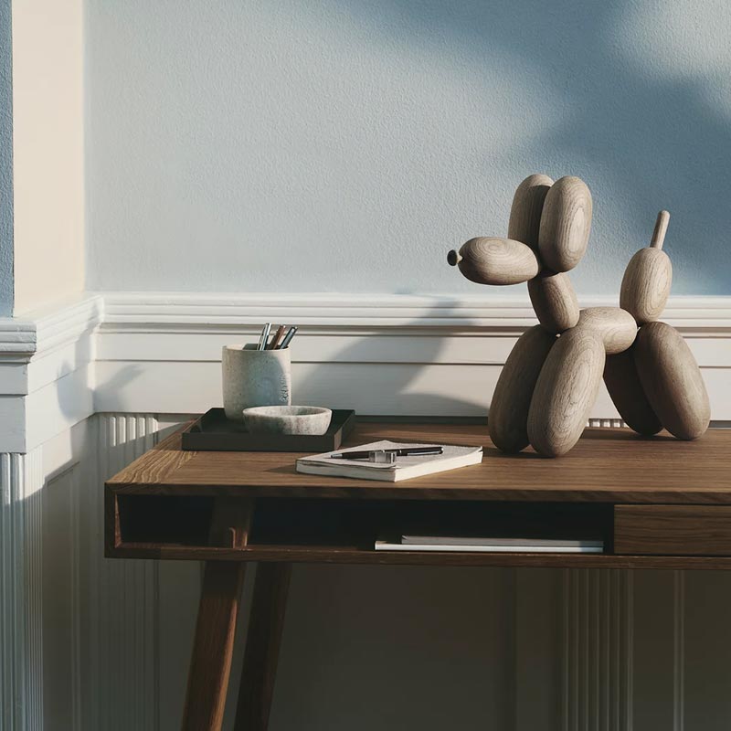 Balloon D'og by Boyhood - Large, Natural Oak