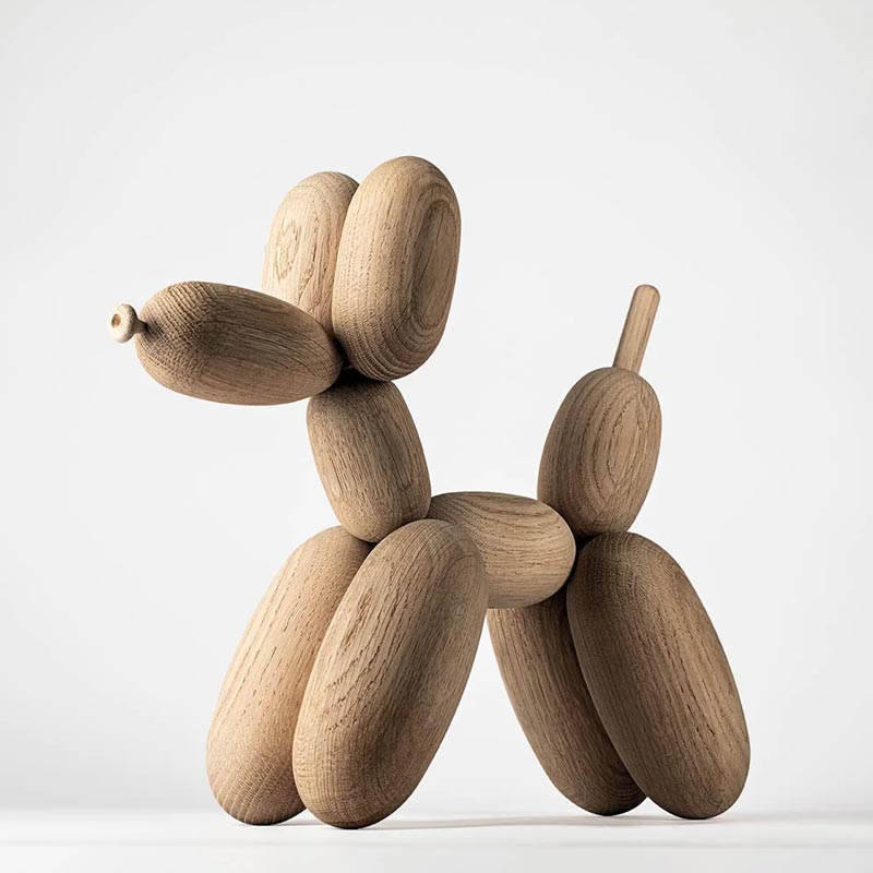 Balloon D'og by Boyhood - Large, Natural Oak
