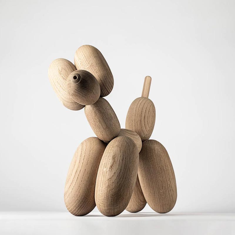 Balloon D'og by Boyhood - Large, Natural Oak