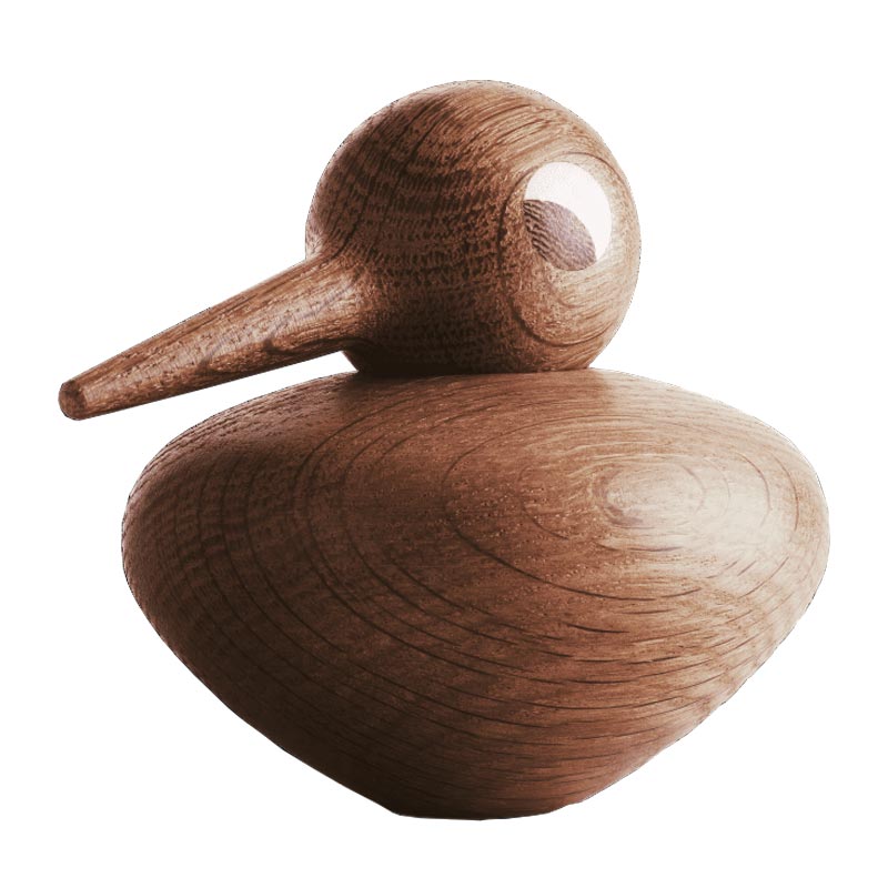 Bird - Chubby, Smoked Oak - des. Kristian Vedel, 1959