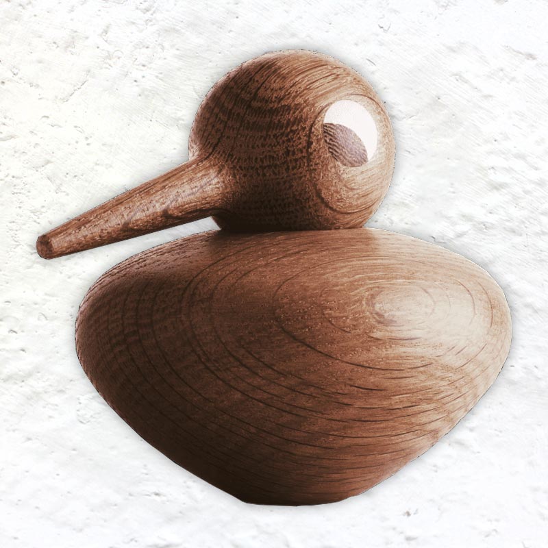 Bird - Chubby, Smoked Oak - des. Kristian Vedel, 1959