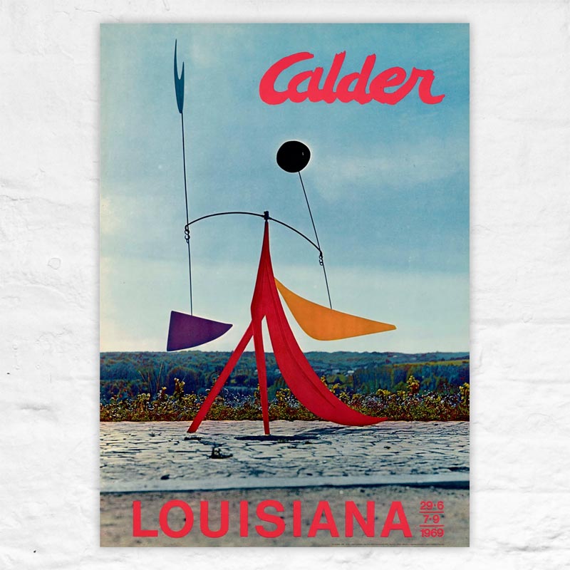 The Iguana poster by Alexander Calder