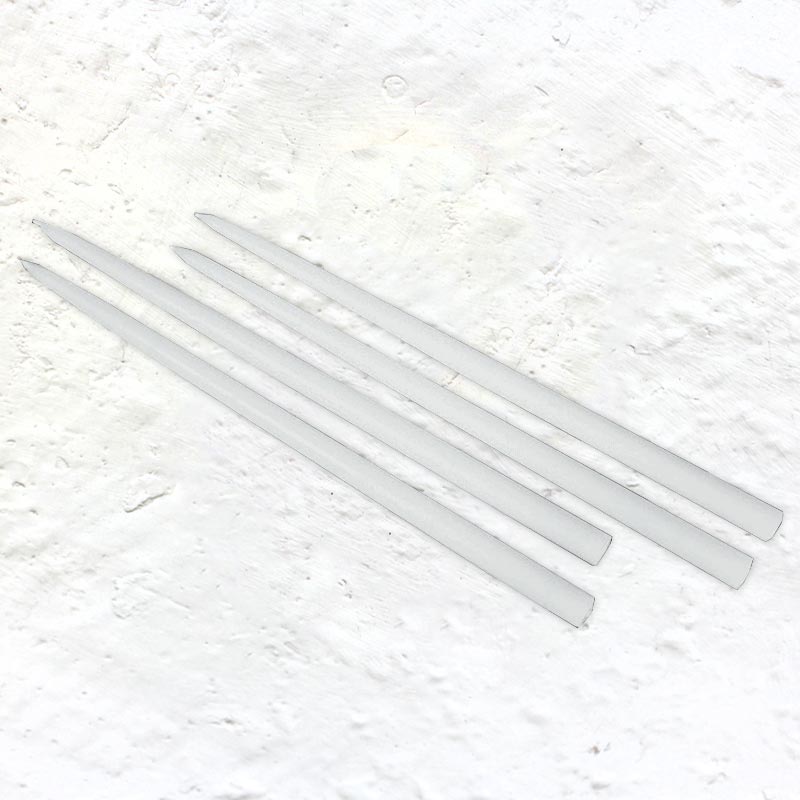 Candles for Gemini candleholder - pack of 4 - white