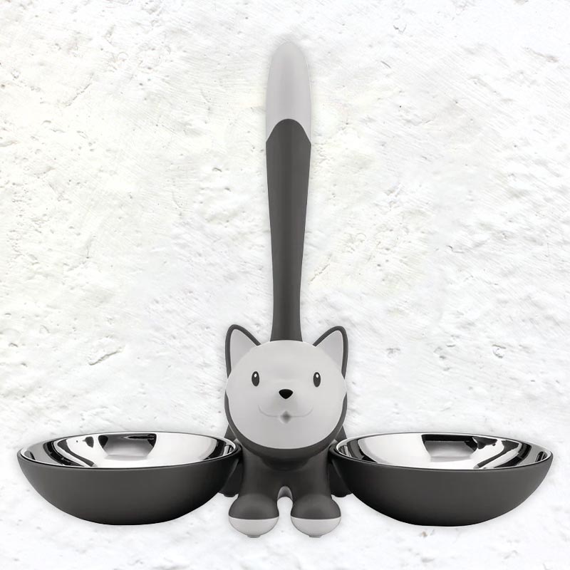 Tigrito Cat Bowl - Grey - des Miriam Mirri for Alessi