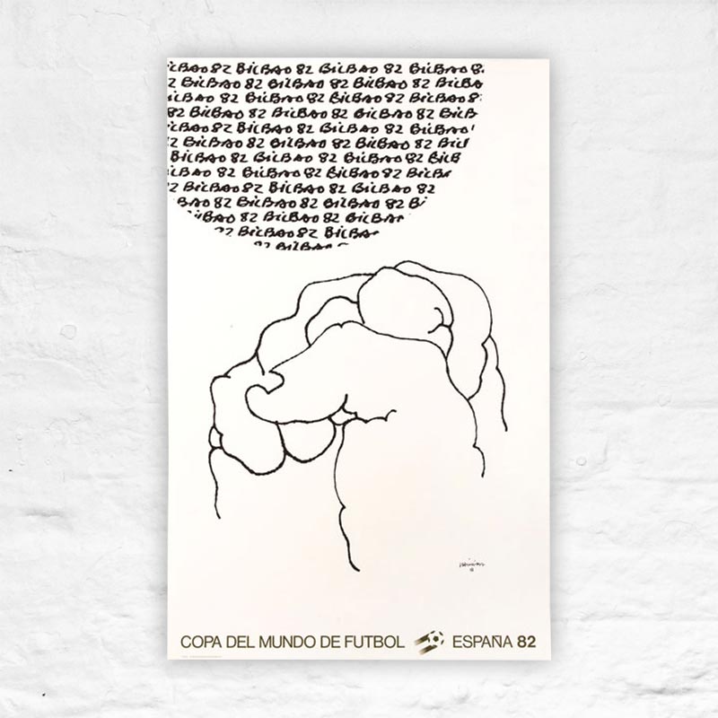 1982 World Cup Poster (Espana '82) by Eduardo Chillida