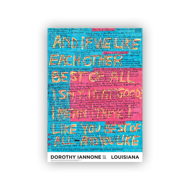 A Cook Book (1969) poster by Dorothy Iannone