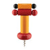 Twergi Corkscrew - Red, Yellow & Black - des. Ettore Sottsass for Alessi, 1989 (2021 reissue)