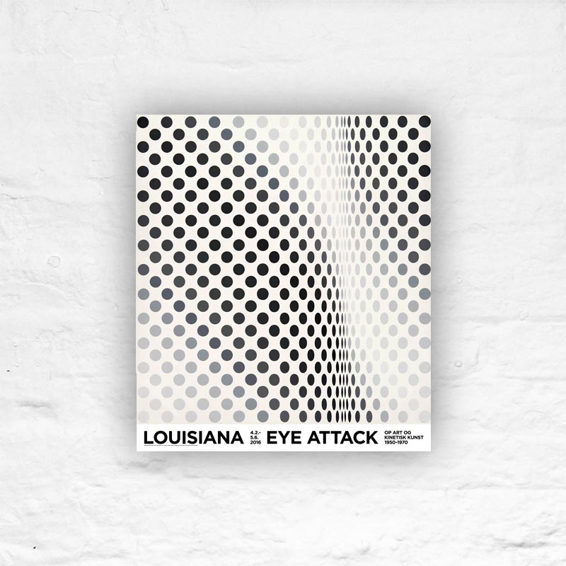 Pause (1964) Poster by Bridget Riley