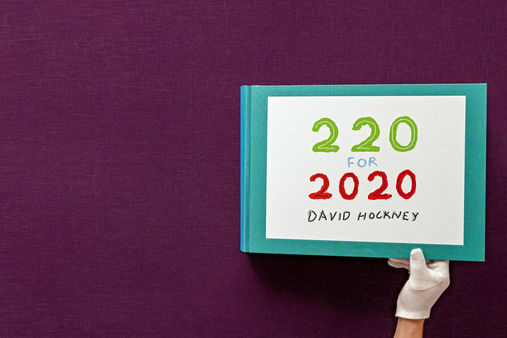 David Hockney 220 for 2020: edition of 1620 books, numbered and stamped