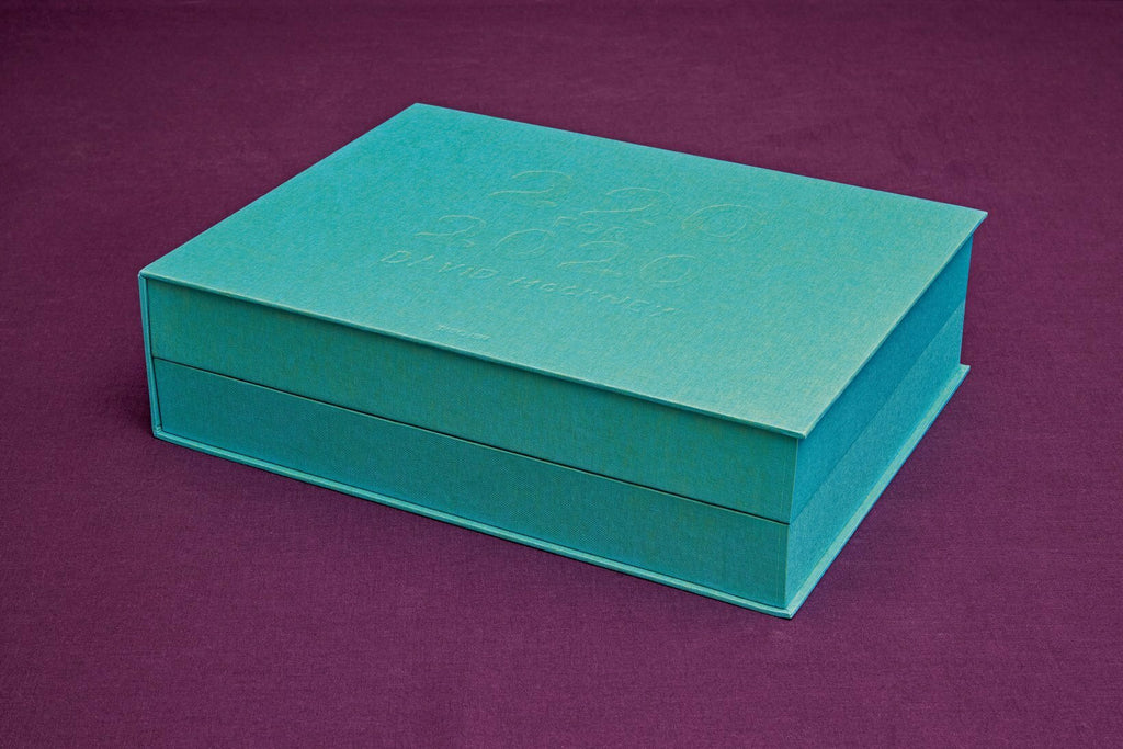 David Hockney 220 for 2020: edition of 1620 books, numbered and stamped