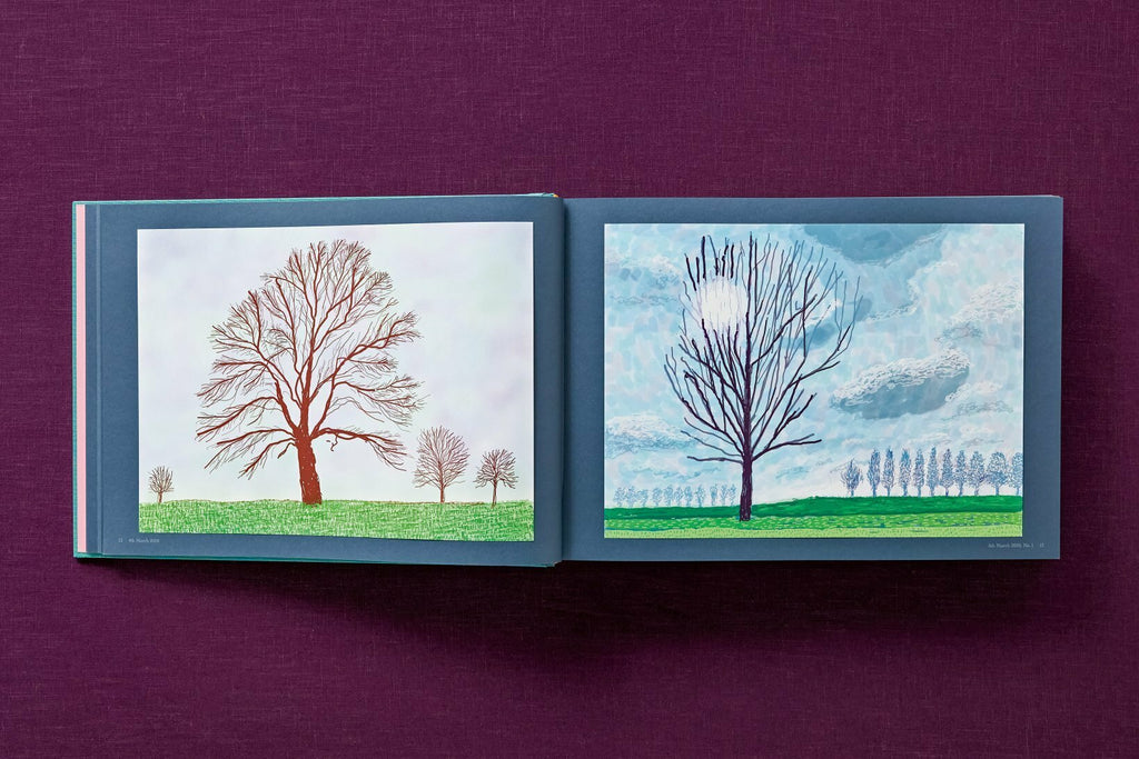 David Hockney 220 for 2020: edition of 1620 books, numbered and stamped