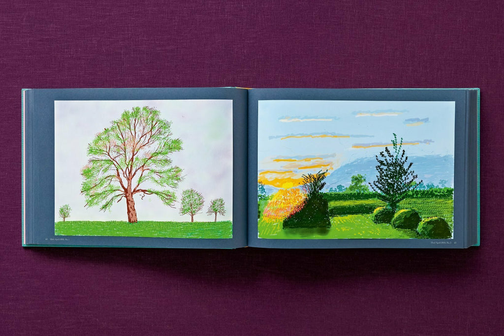 David Hockney 220 for 2020: edition of 1620 books, numbered and stamped