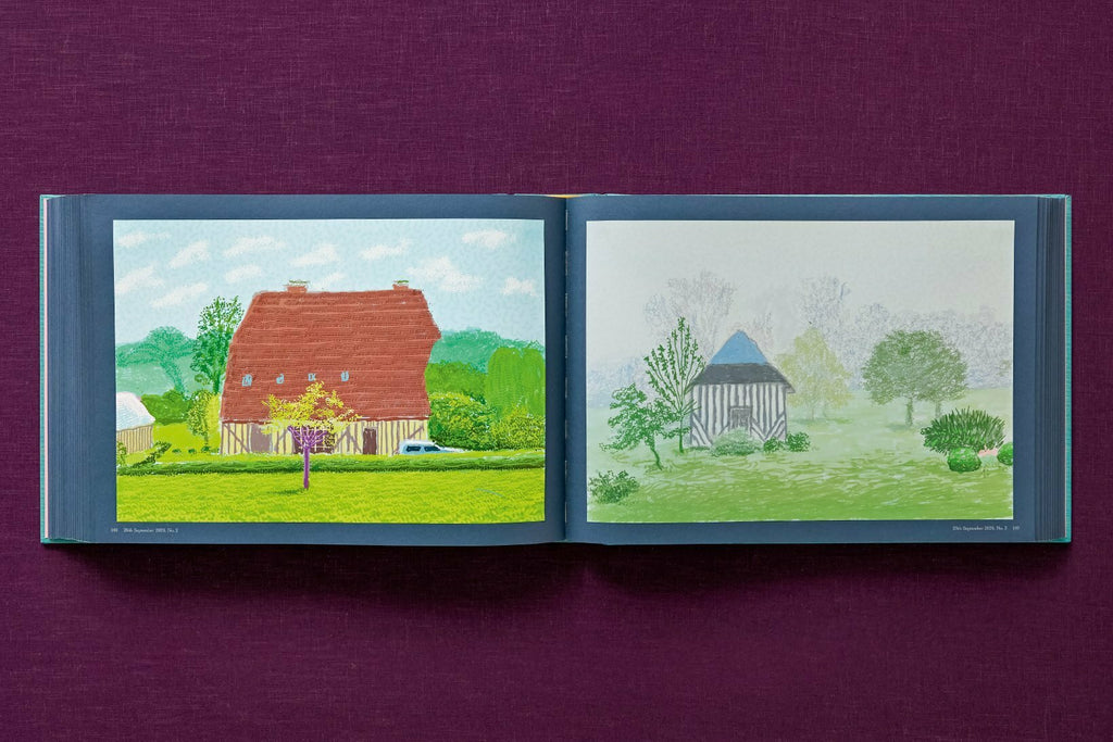 David Hockney 220 for 2020: edition of 1620 books, numbered and stamped