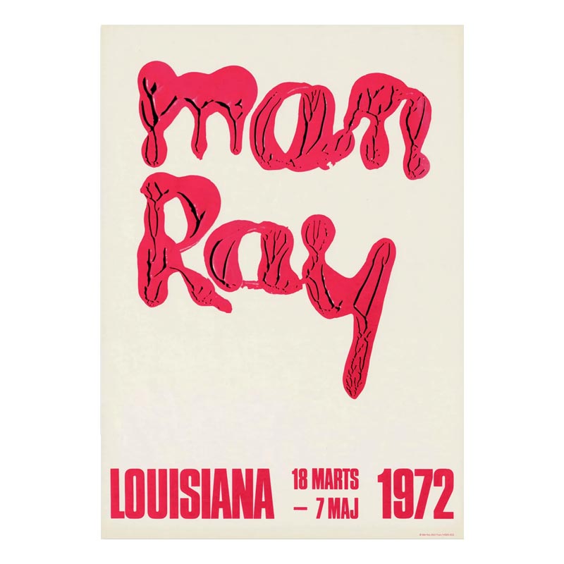 Man Ray, 1972 poster by Man Ray
