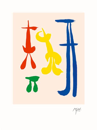 Parler Seul (image 1) print by Joan Miró