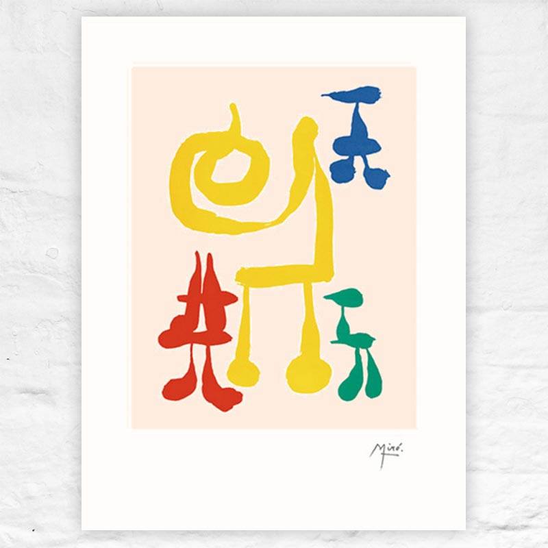 Parler Seul (image 2) print by Joan Miró