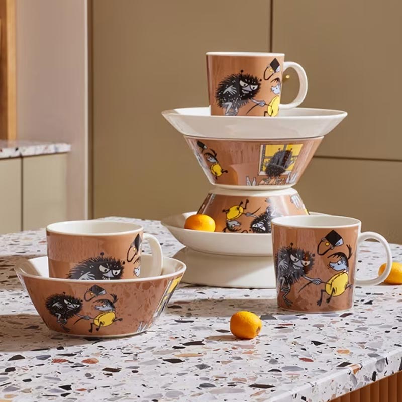 Moomin Bowl - Stinky in Action