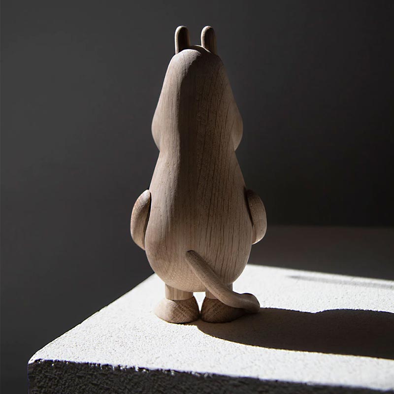 Wooden Moomintroll by Boyhood - Small, White Oak