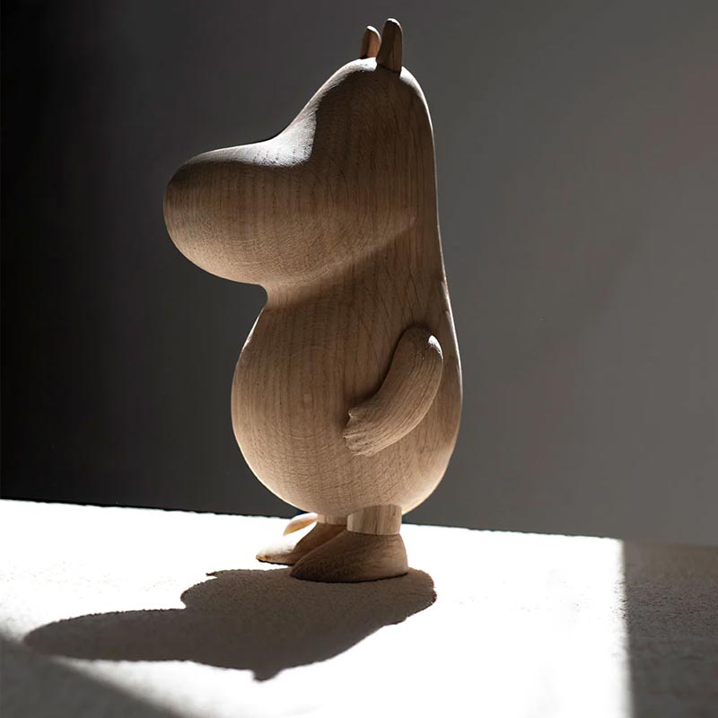 Wooden Moomintroll by Boyhood - Small, White Oak