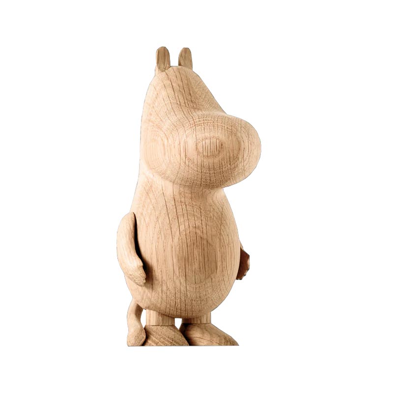Wooden Moomintroll by Boyhood - Small, White Oak