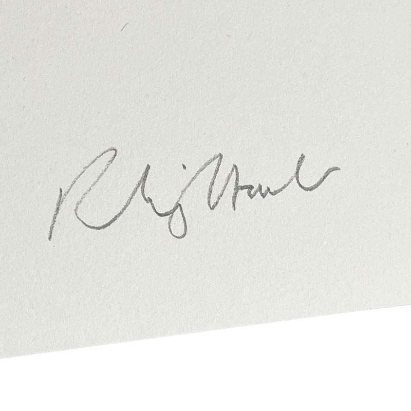 Salts Mill Archive Label Hand Pulled Screenprint by Rachael Lightowler