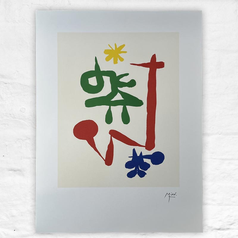 Parler Seul (image 3) print by Joan Miró