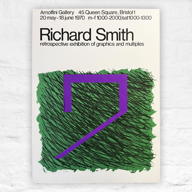 Bramble 1970 Poster by Richard Smith (Arnolfini Gallery,1970)