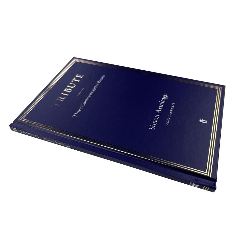 Tribute: Three Commemorative Poems by Simon Armitage - signed hardback