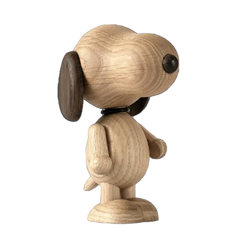 Wooden Snoopy by Boyhood - Small, Smoked Oak